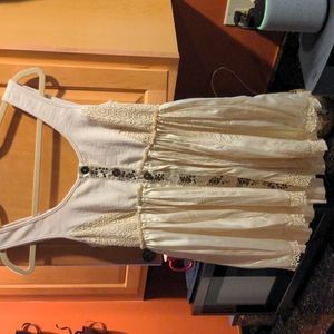 Unique & Pretty Boho Top Sz M